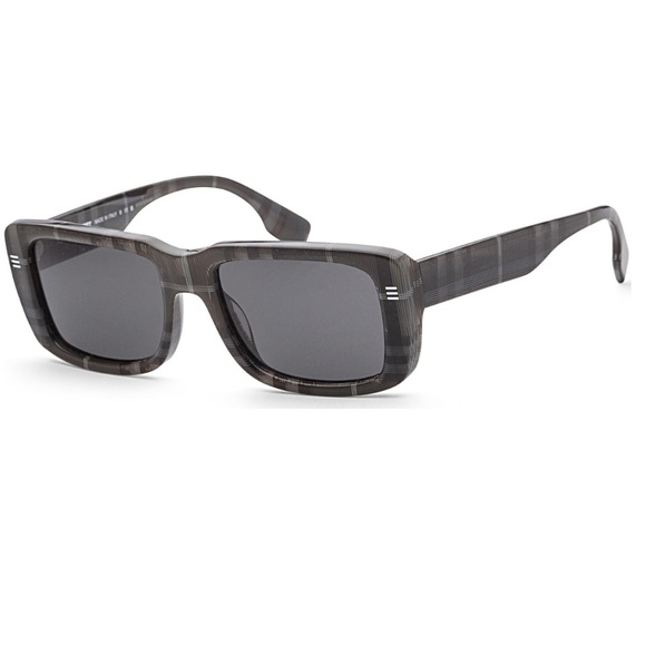 Burberry Men's Jarvis Rectangle Acetate Sunglasses - Picture 2 of 3